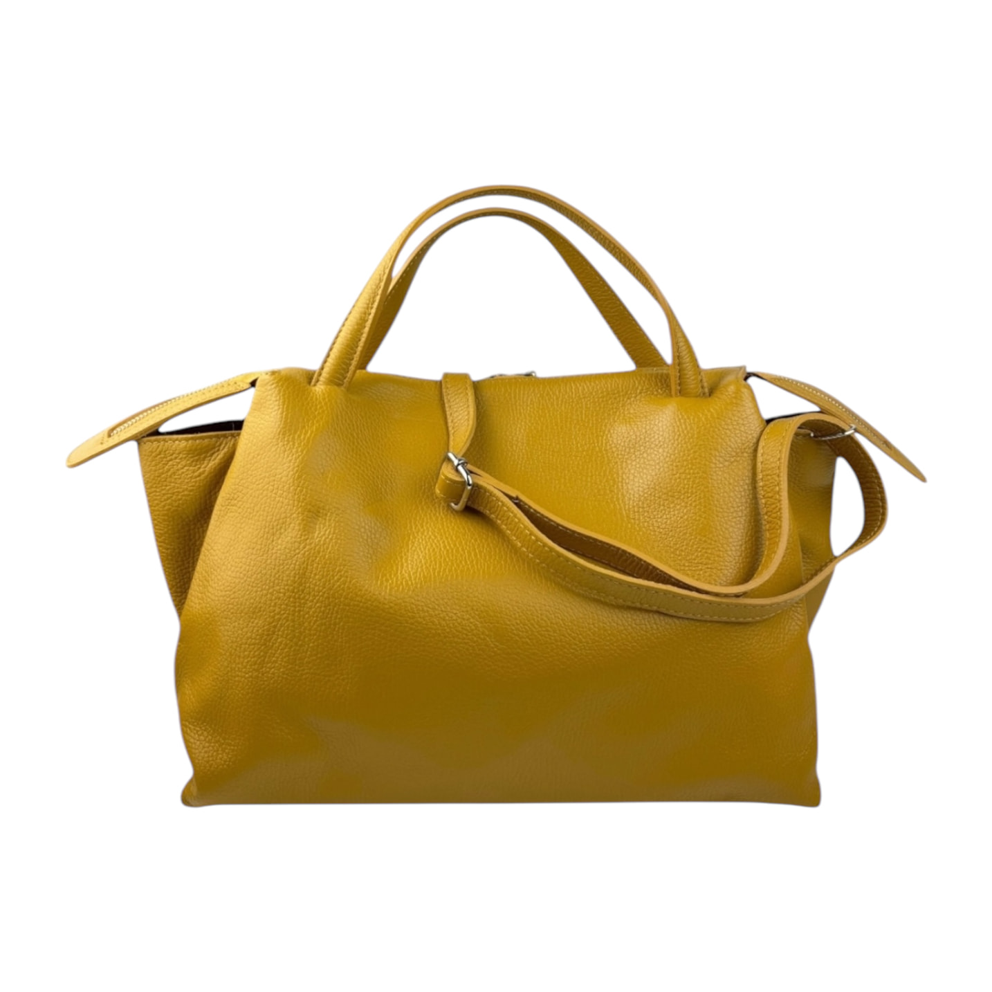 Bolso de mano Cheval Firenze Algedi Amarillo Mostaza