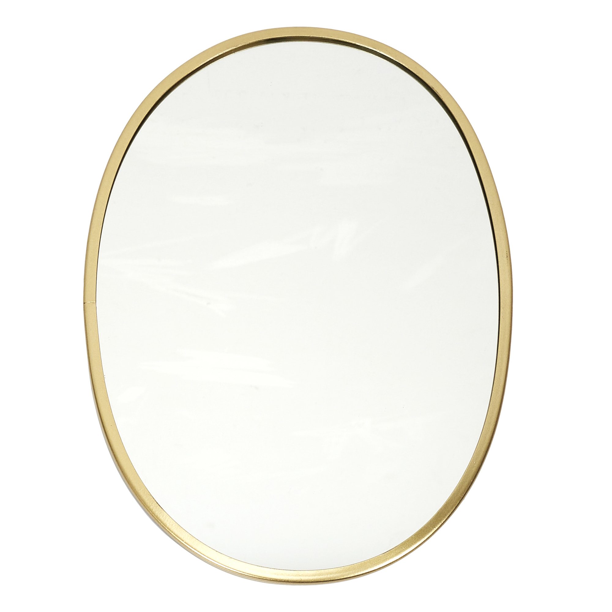 Miroir Deco Contour Deco Dore Ovale