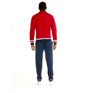 Chándal retro de hombre Leone con cremallera completa