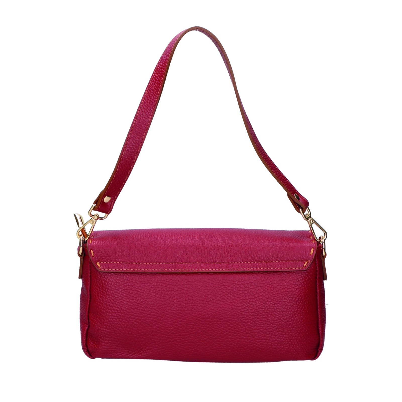 Borsa a spalla da donna - Modello Wally - Vera pelle - 29.0 x 13.0 x 9.0 cm