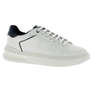 Armata di Mare Scarpe Uomo Court Sneakers Stringate con Soletta Rimovibile in Memory Foam AMU 2D809 Off White