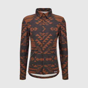 Dylan Technical Shirt - Cioccolato