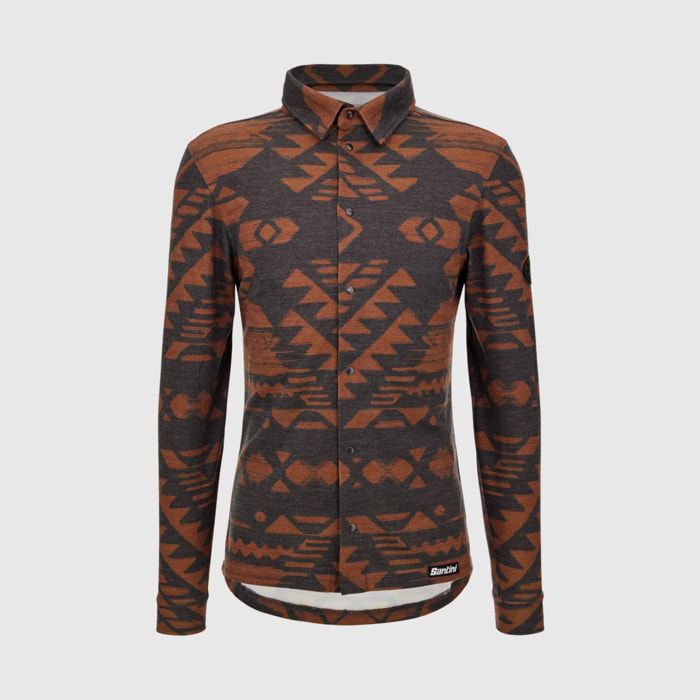 Dylan Technical Shirt - Cioccolato