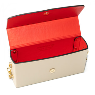 Bagnoregio borsa a tracolla donna. Pelle autentica Ruga.