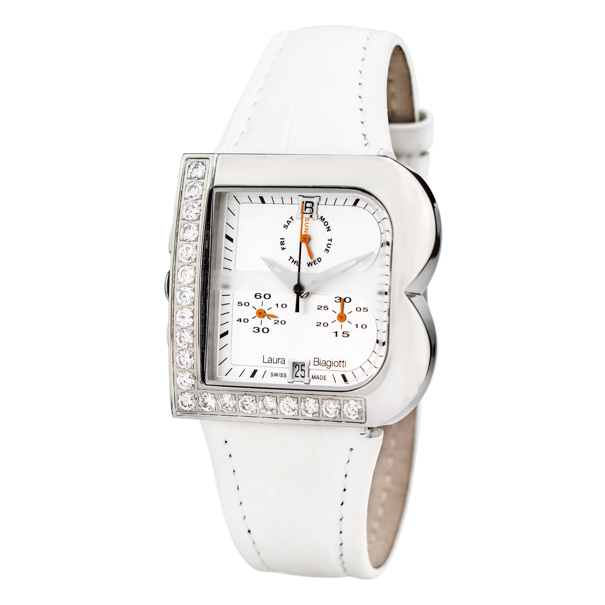 Reloj Laura Biagiotti LB0002L-B Mujer Analogico Cuarzo con Correa de Piel