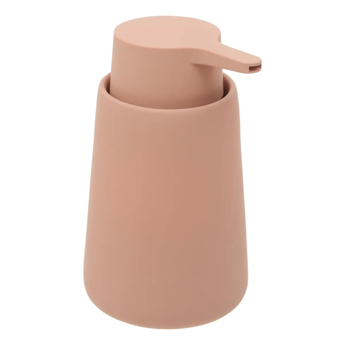 Distributeur de savon Colorama rond 365ml rose