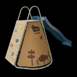 Toboggan Tipi APACHE 2,22 m 3-14 ans