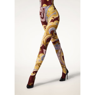 Collant Paisley Baroque Tights