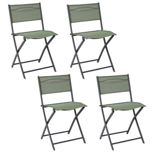 Chaise Elba Gris - Lot De 4