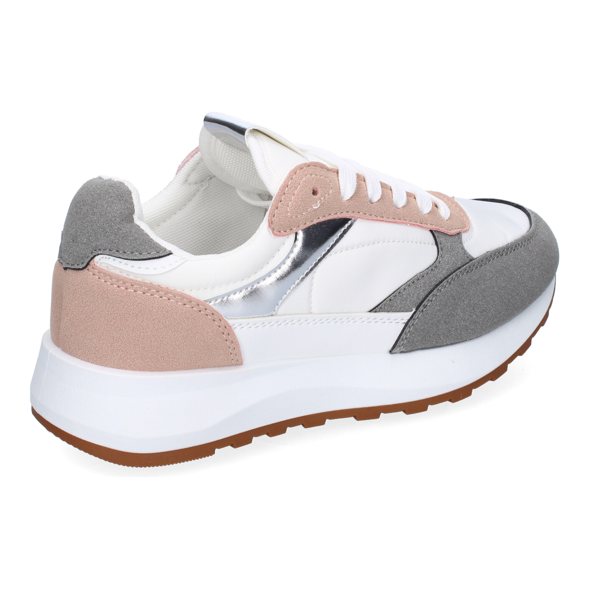 Zapatillas Planas Deportivas de Mujer Casual, Puntera Redonda