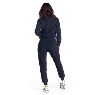 Pantalones deportivos básicos con puños para mujer