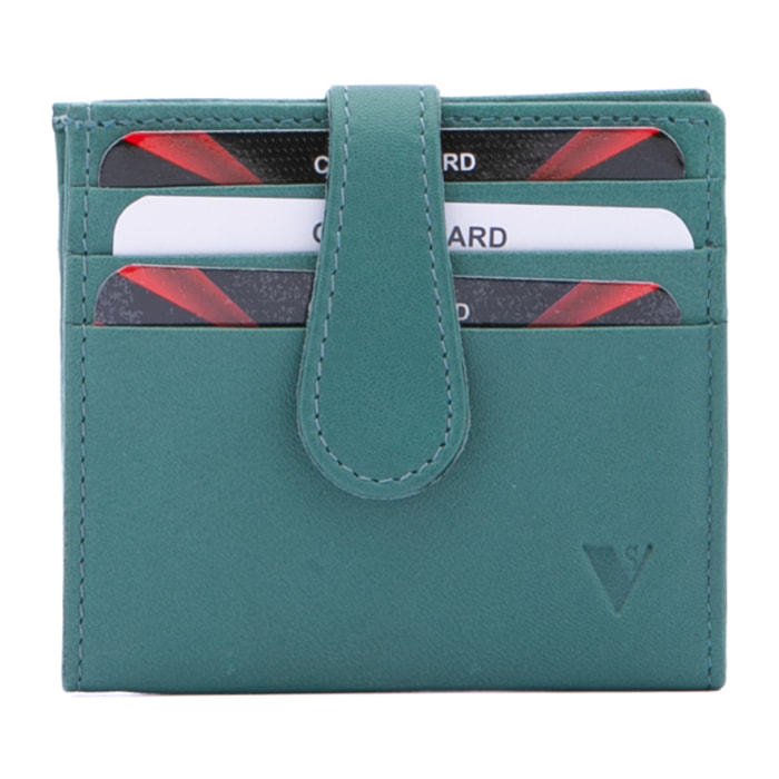 Portafoglio  da donna ecopelle Prodotto Vegano 9x8x2 cm