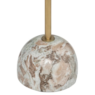 Table d'appoint "Nema" beige D35cm