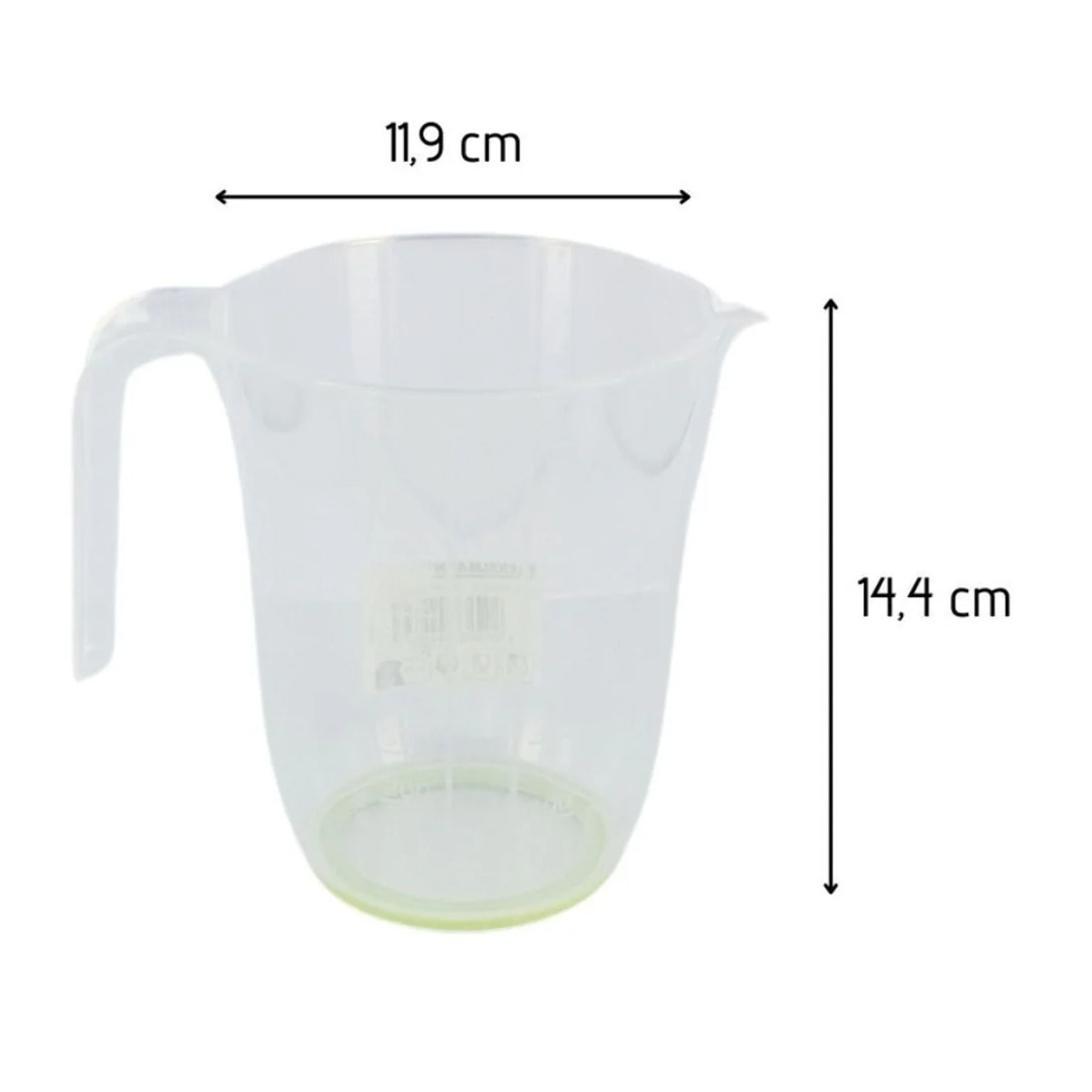 Set de 100 poches à douilles professionnelles jetables 50 cm et Verre doseur transparent en plastique 1 litre FM Professional