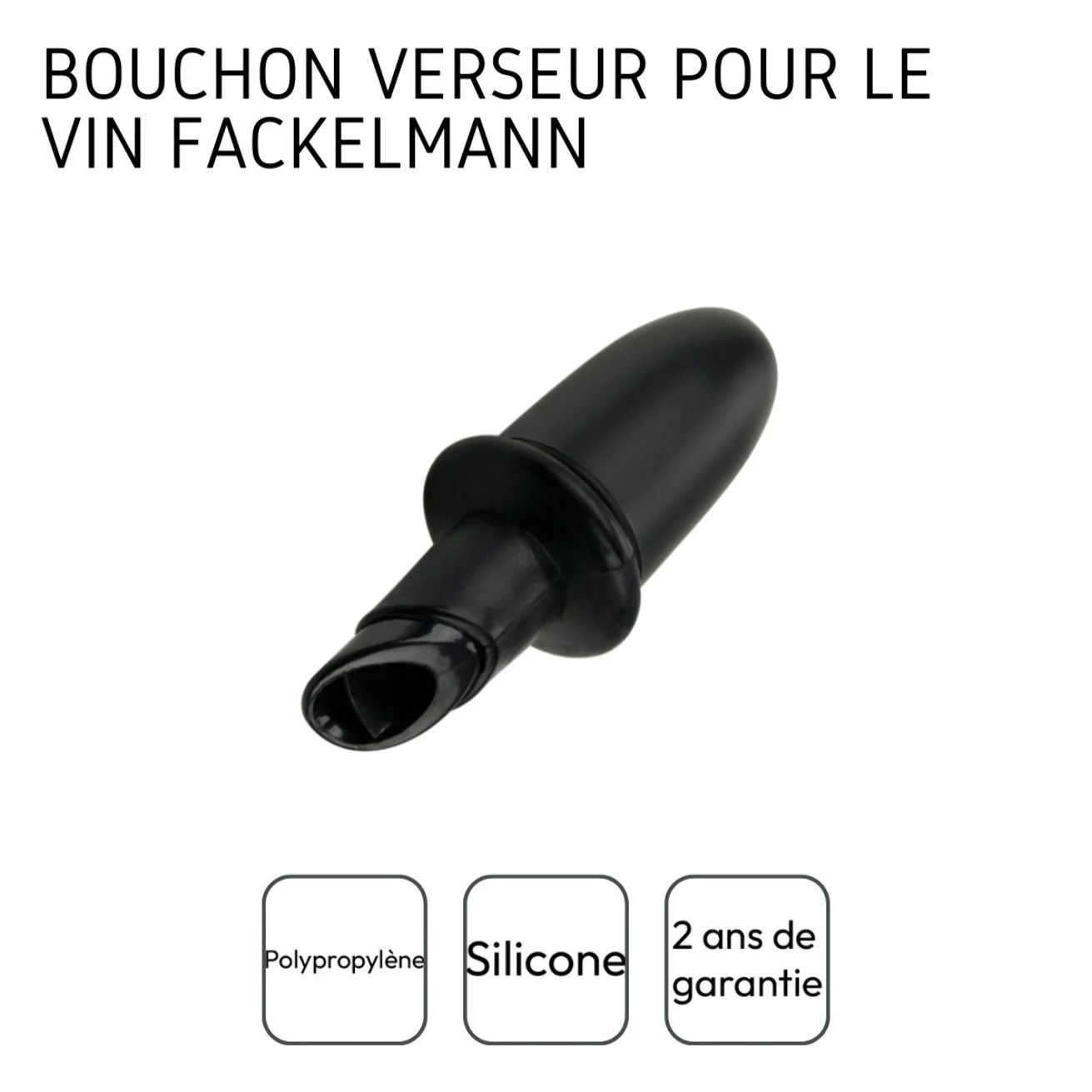 Bouchon verseur pour le vin Fackelmann Spectre