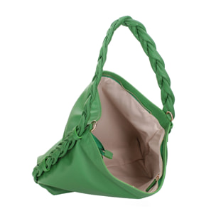 Borsa a spalla da donna - Modello Umbria - Vera pelle - 31.0 x 26.0 x 12.0 cm