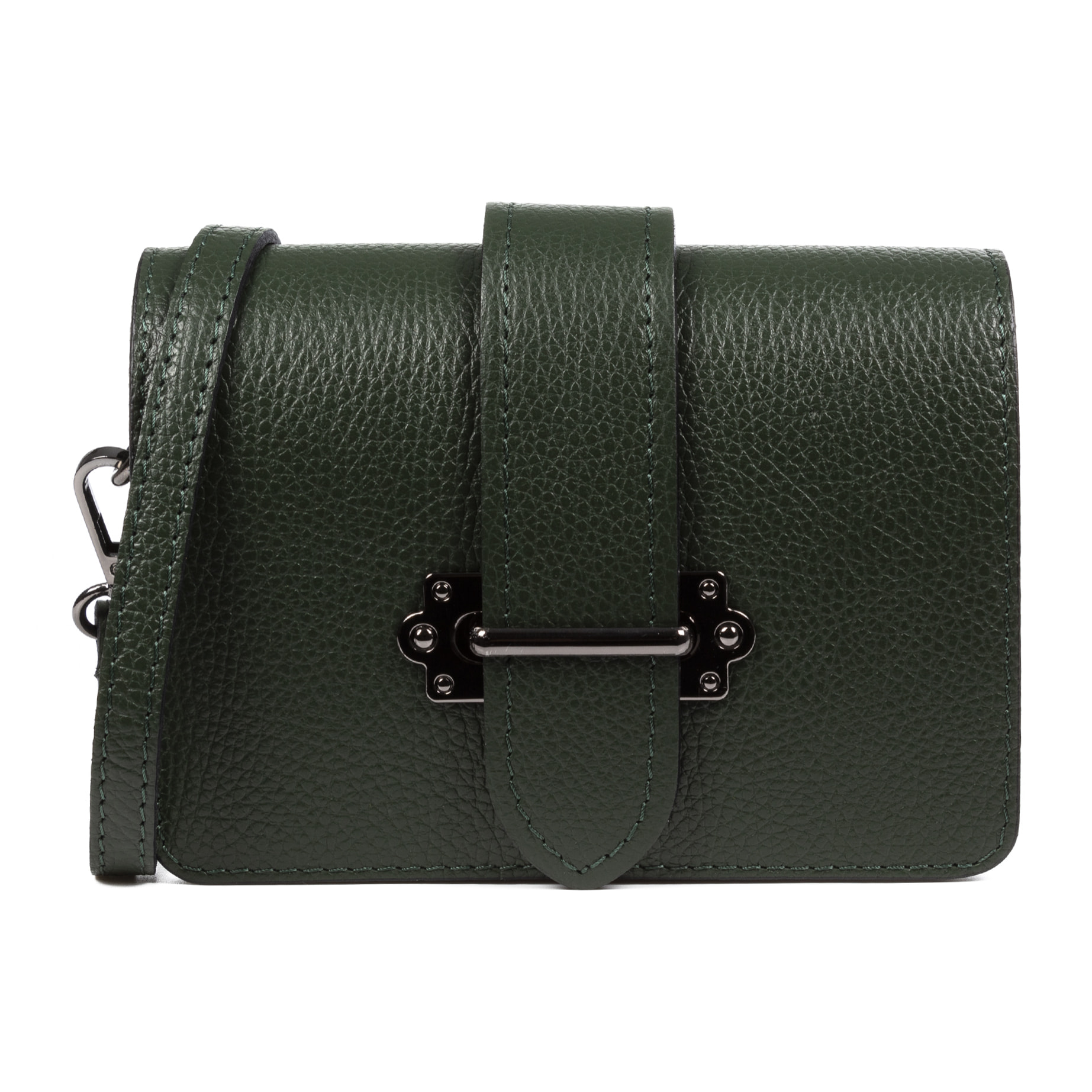 Camelia Borsa a tracolla Donna.Pelle autentica Dollaro