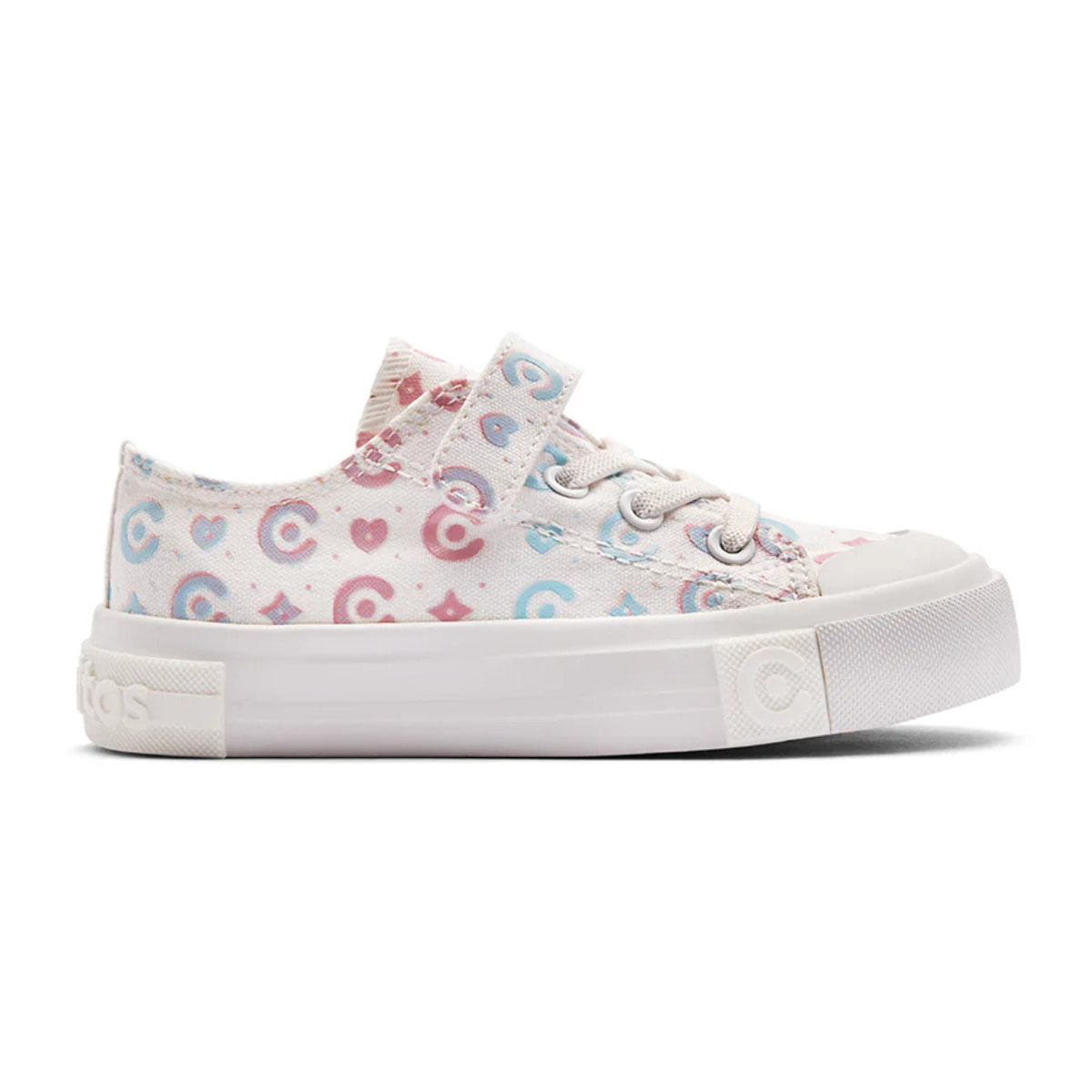 Zapatillas Bajas Niños Correa Autoadherente Multicolor