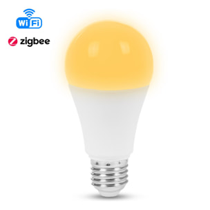 Lampadina LED WiFi smarthome, regolazione colore e intensità, compatibile con Amazon Alexa, Google Home e IFTTT