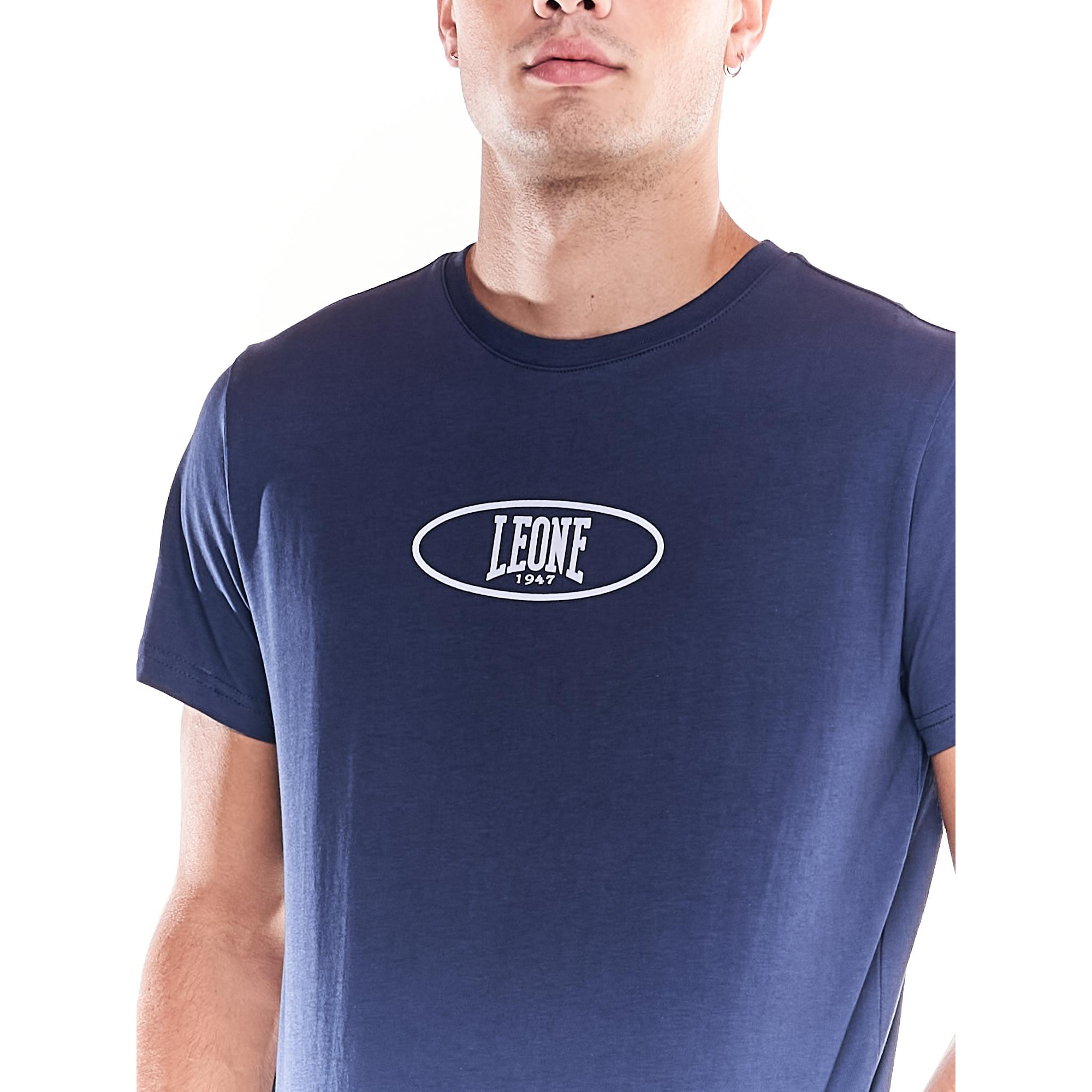 T-shirt da uomo stampa logo centrale Earth Tones