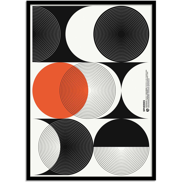 Affiche - Spheres - Posterlad