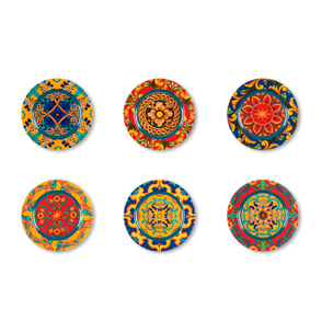 Set 6 Sottopiatti 33 cm – Excelsa, Plastica Trinacria