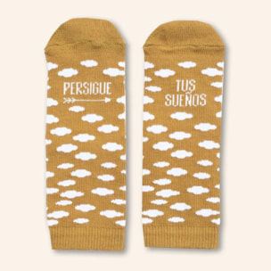Mini - Calcetines "Persigue tus sueños" talla 19-22