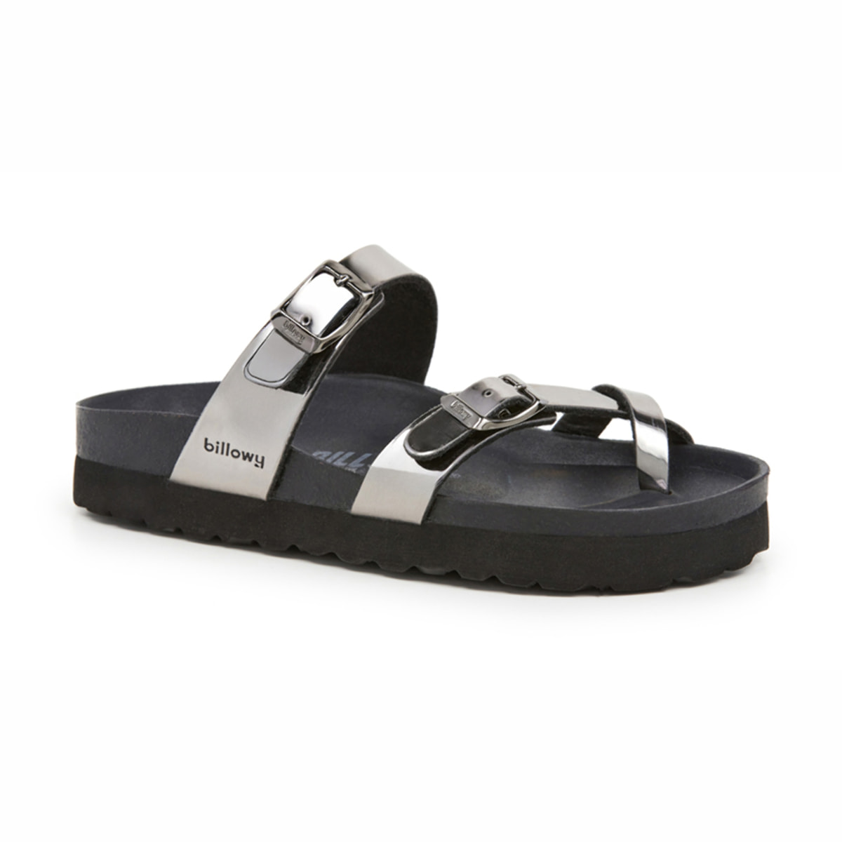 SANDALO CON ZEPPA BILLOWY GRIGIO