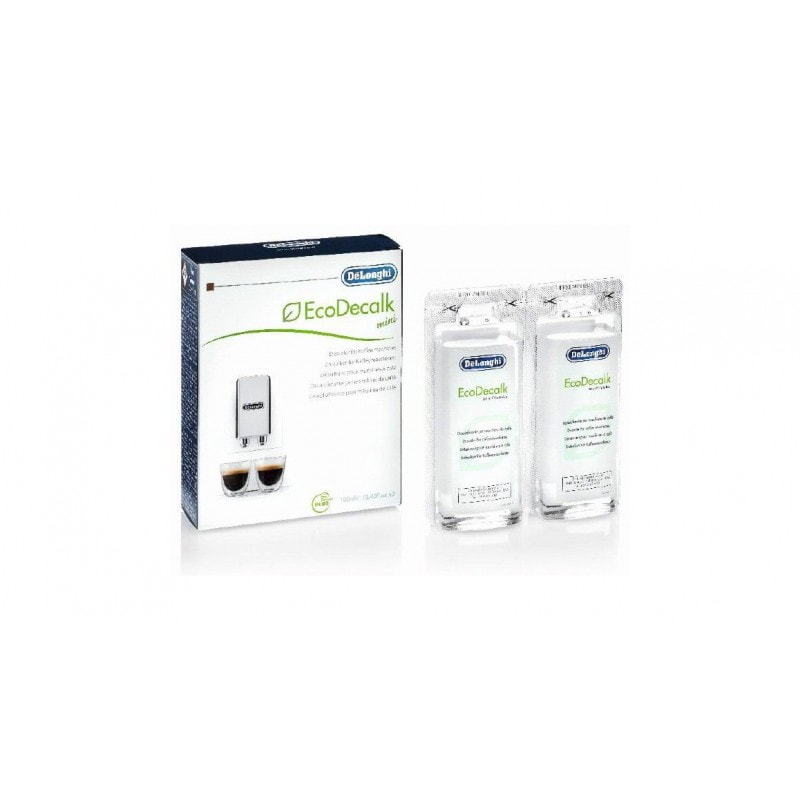 Lot de 2 détartrants Delonghi EcoDecalk pour machine automatique - 2 x 100ml