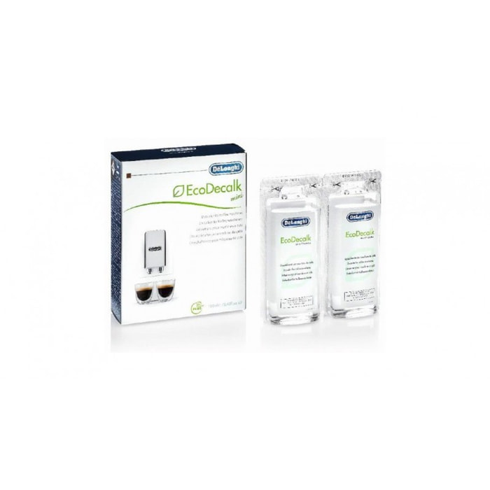Lot de 2 détartrants Delonghi EcoDecalk pour machine automatique - 2 x 100ml