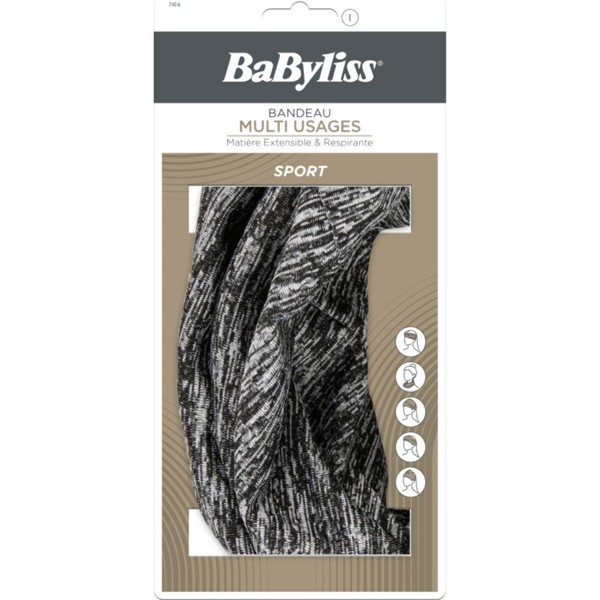 Bandeau BABYLISS MULTI USAGES