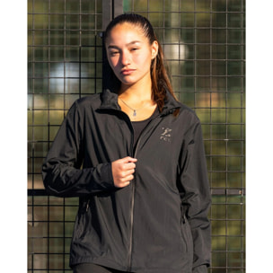 Cortavientos mujer TEAM negro