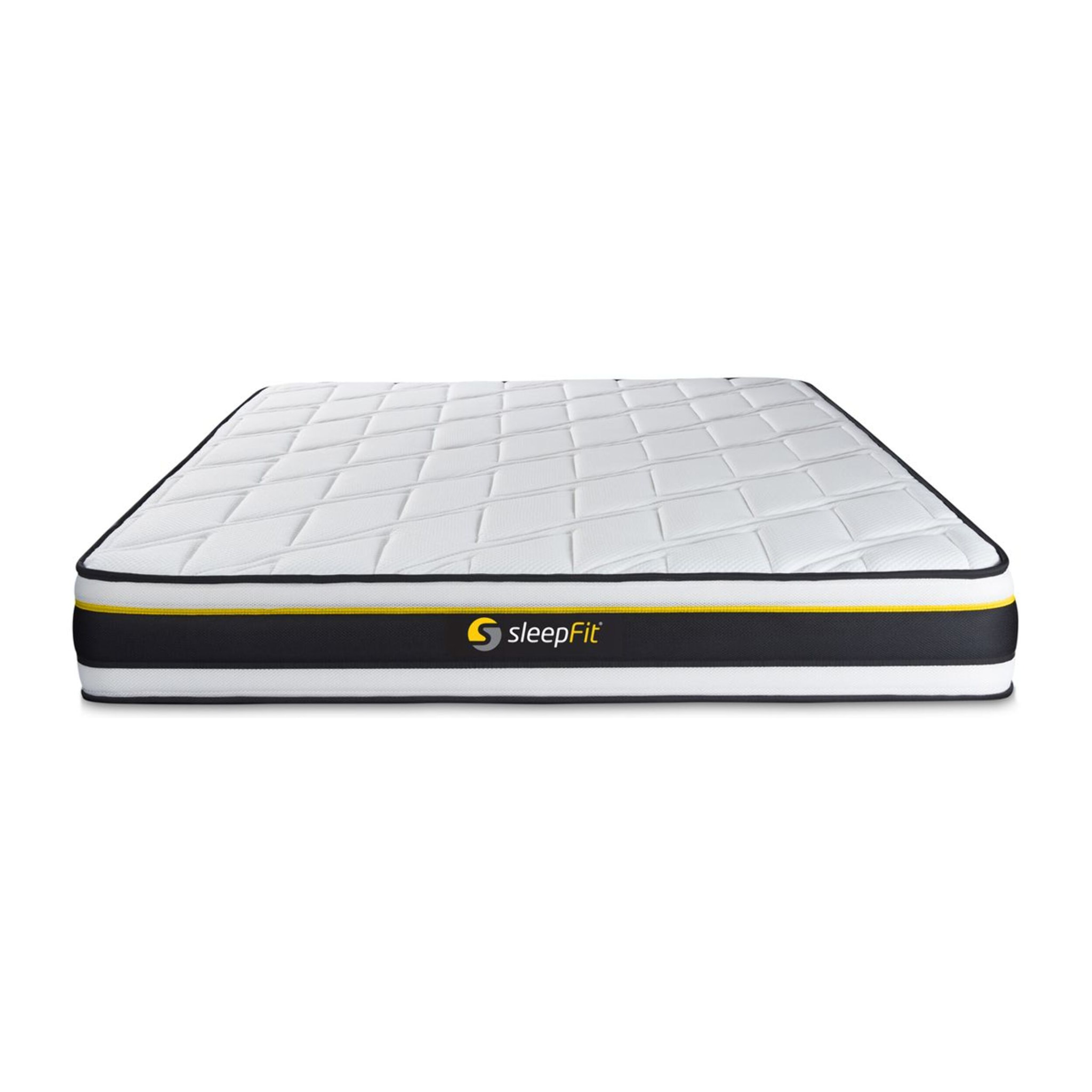 Matelas Mousse haute densitée avec micro-cellules d'air - Confort très ferme et accueil tonique - 19 d'épaisseur, 7 zones de confort - Moins d'enfoncement plus de liberté - 2 places