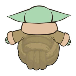 Juguete de pelota de cuerda para perros diseño the mandalorian