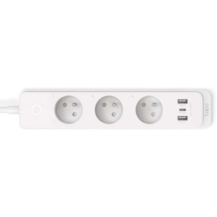 Prise connectée TP-LINK Tapo P300 Wif i+2 USB+1 USB C