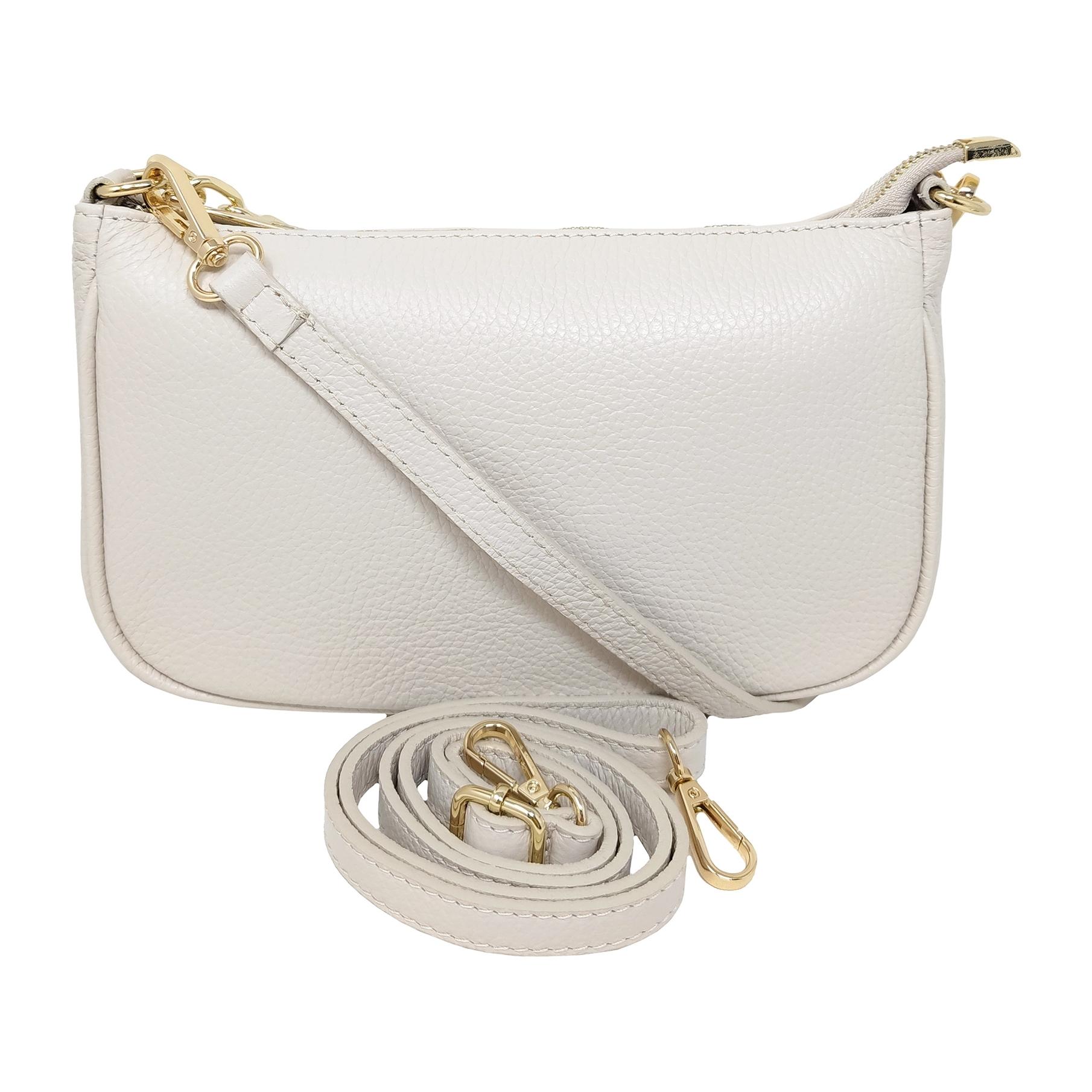 Chicca Borse Pochette Clutch Beige