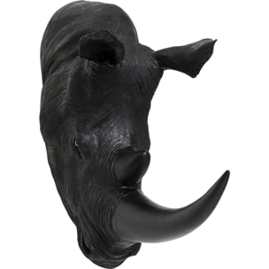 Tête Rhino Antique noire Kare Design