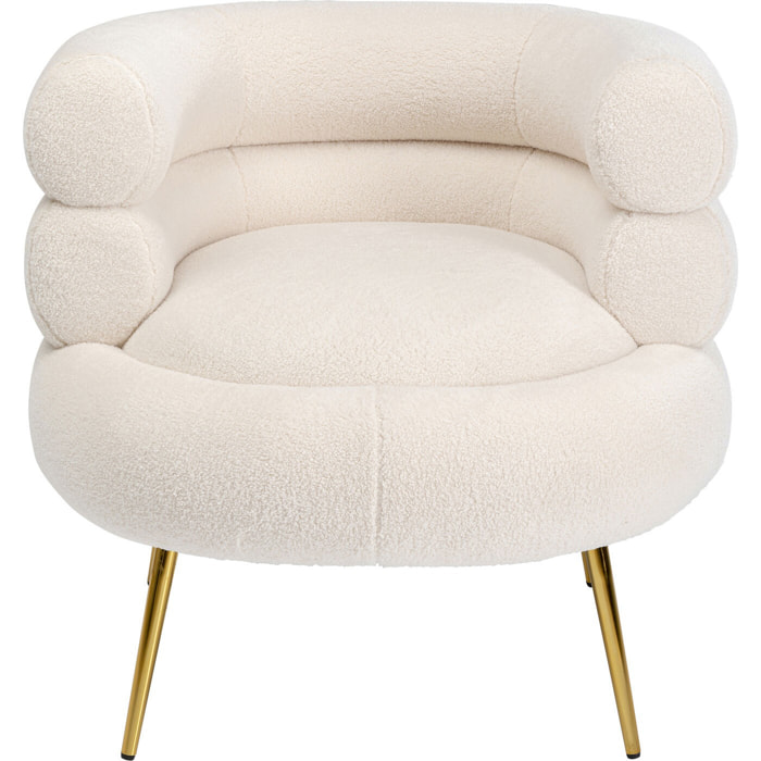 Fauteuil Livelli crème Kare Design