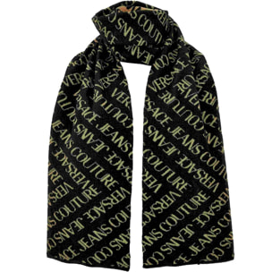 Versace Jeans Couture Sciarpa in lana con logo Versace Jeans Couture intarsiata a maglia.