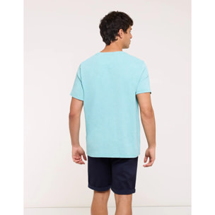 Camiseta Manga Corta Azul - Bayside