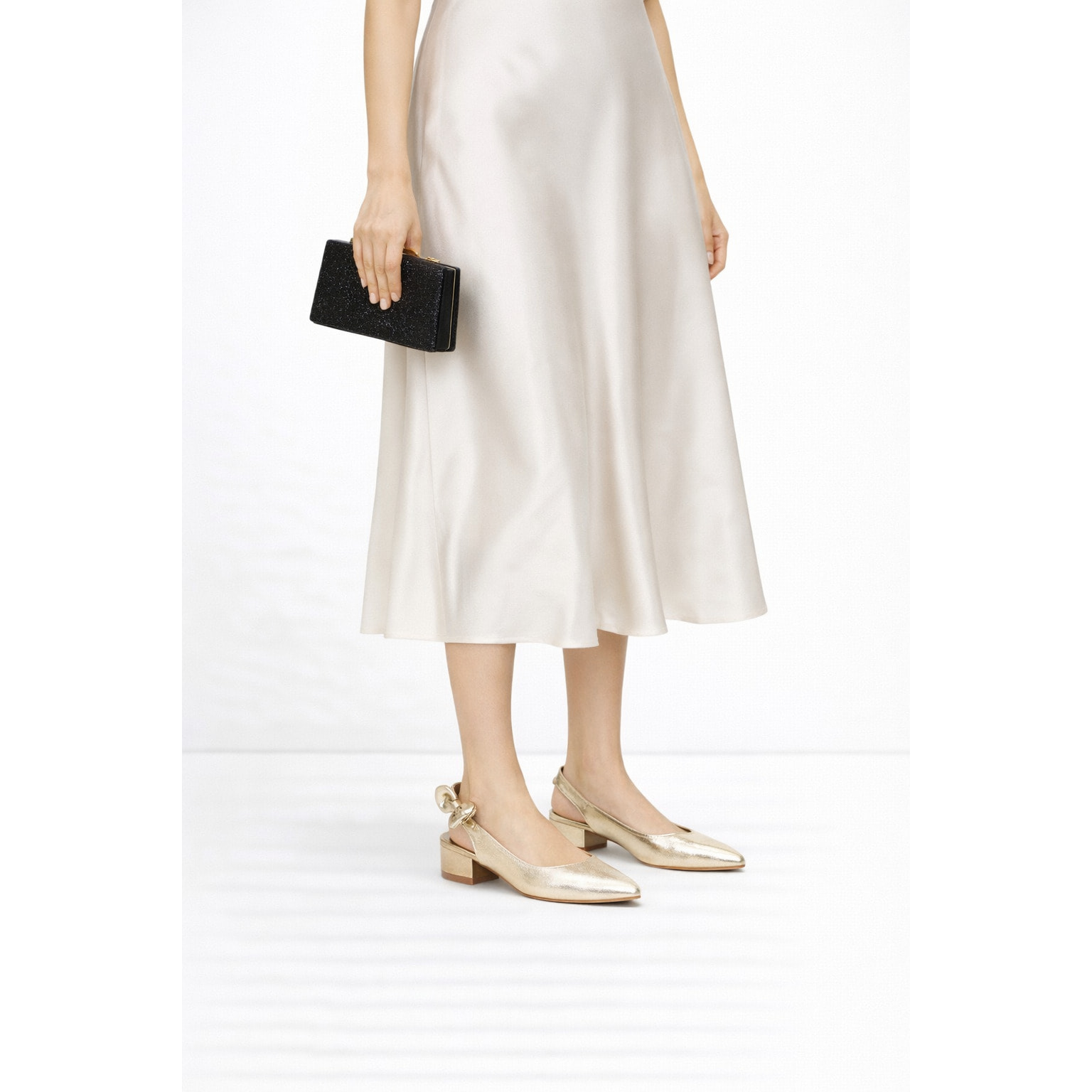 Ballerine fiocco - tacco 2 cm