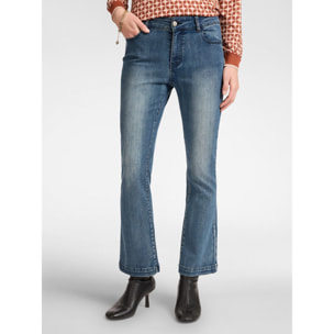 Elena Mirò - Jeans 5 tasche, kick flare, "Florence" - Blu