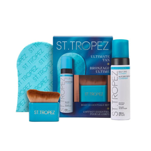 Ultimate Tan Kit - Coffret Self Tan Classic 200 ml +Gant Applicateur + Pinceau Applicateur