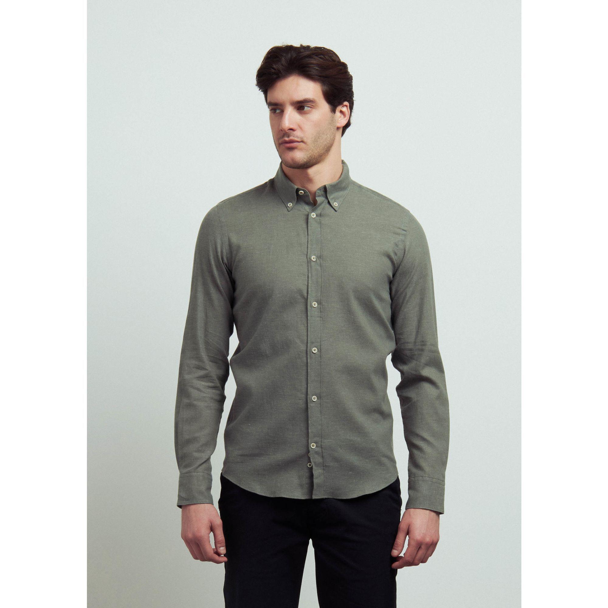 CAMICIA VERDE MILITARE CONBIPEL