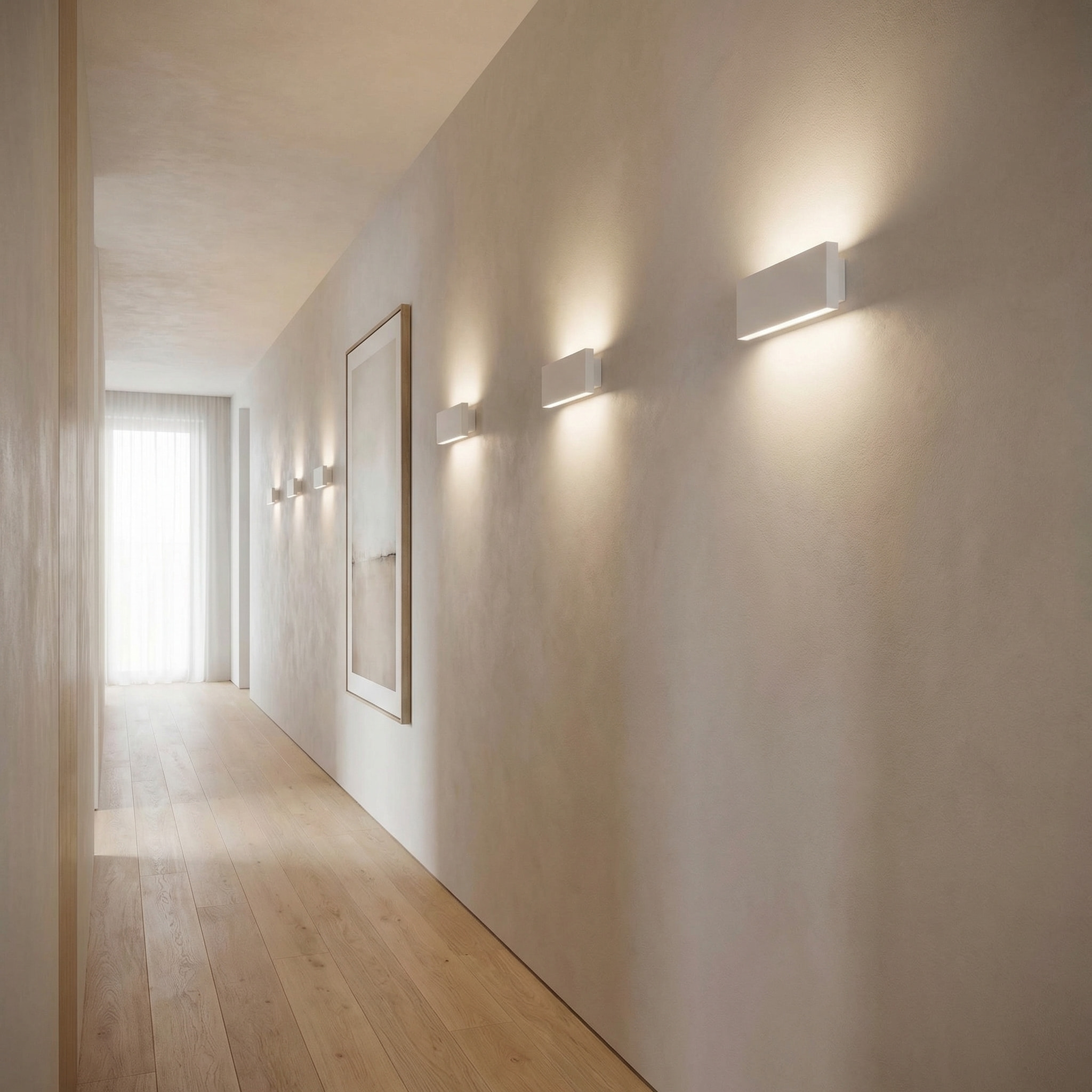 Forlight Aplique Ip20 Thin Led 6,4W 3000K Blanco 215Lm