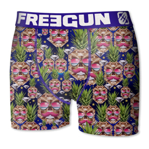 calzoncillo boxer freegun modelo mirrorglass para niño multicolor