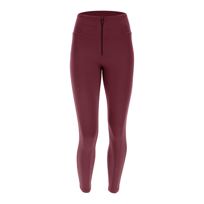 Pantaloni push up WR.UP® 7/8 superskinny vita alta con zip