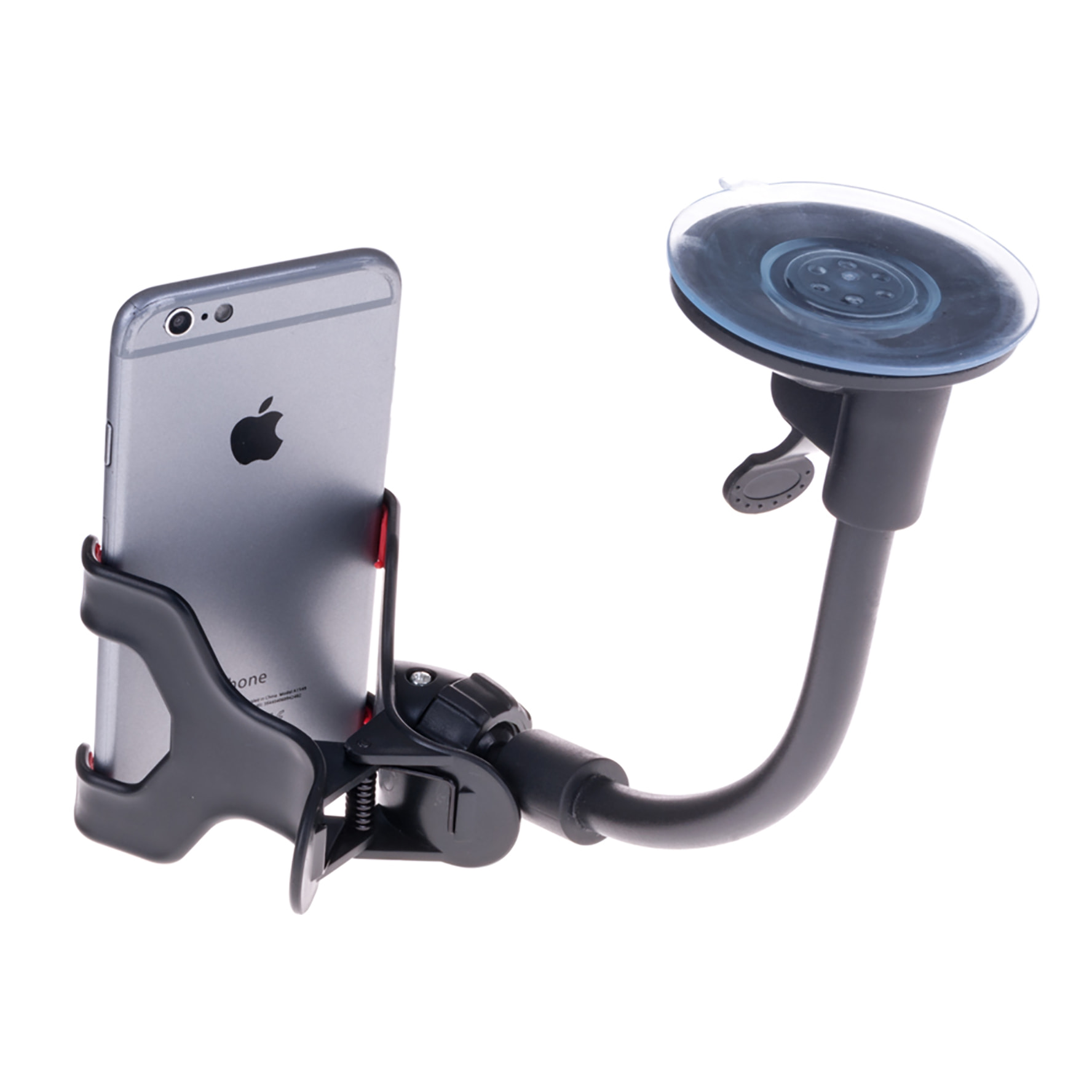 DAM Supporto per auto 7x1x27 Cm. Colore nero