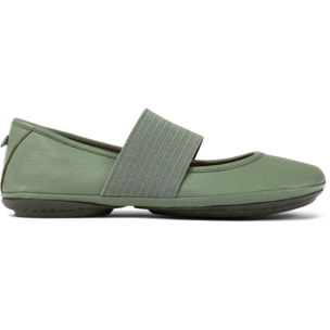 CAMPER Right Nina - Ballerine Verde Donna