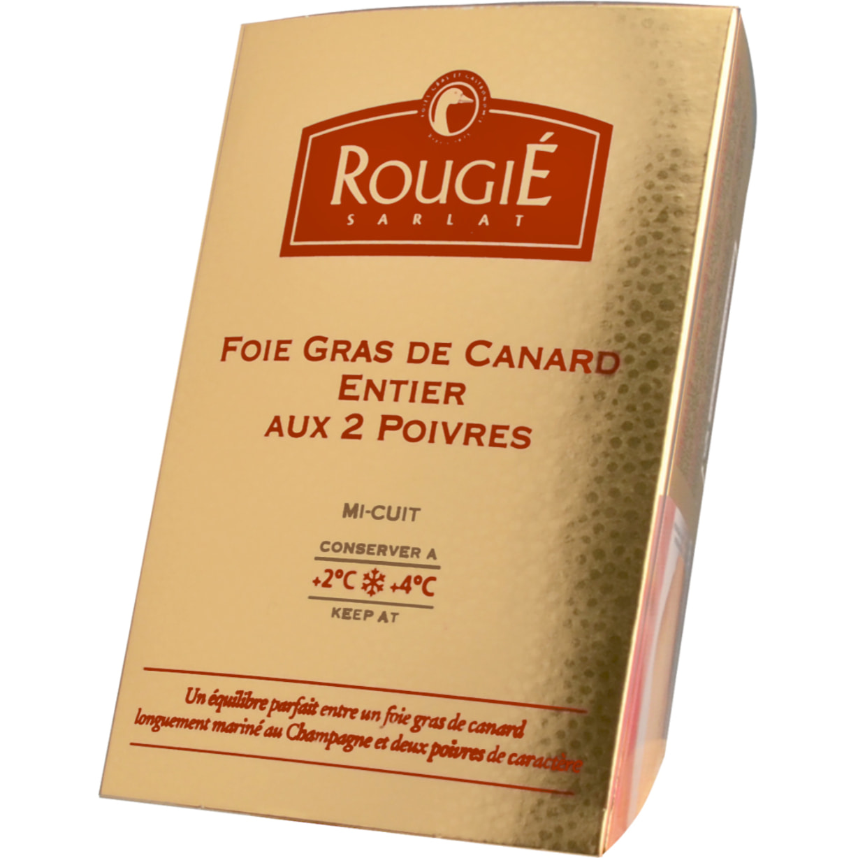 Le duo de Foie Gras de canard entier Figues et Champagne - 2x180g